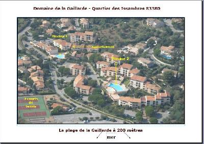 Hbergement de vacances Appartement LES ISSAMBRES 83380 Var FRANCE