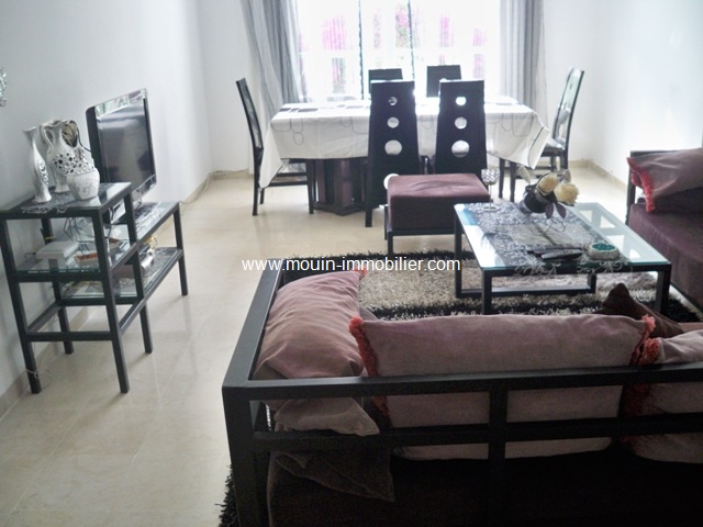 H�bergement de vacances&nbsp;Appartement&nbsp;YASMINE HAMMAMET&nbsp;TUNISIE&nbsp;&nbsp;