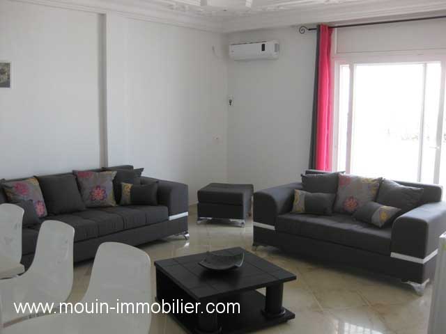 Hbergement de vacances Appartement YASMINE HAMMAMET TUNISIE  