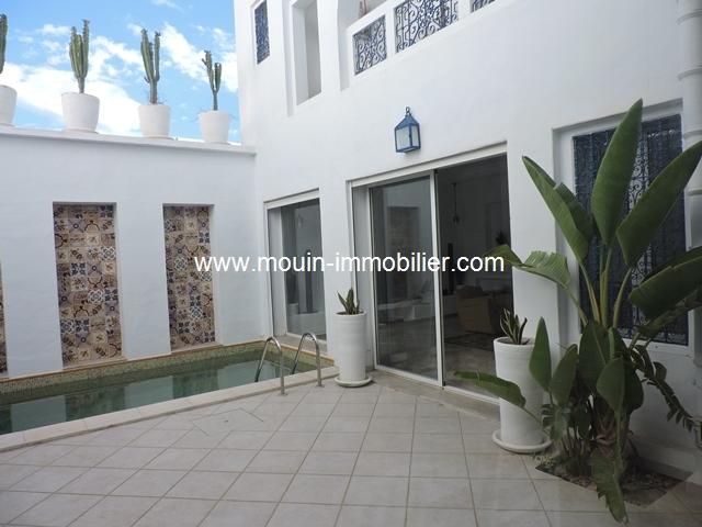 H�bergement de vacances&nbsp;Maison/Villa&nbsp;HAMMAMET&nbsp;TUNISIE&nbsp;&nbsp;