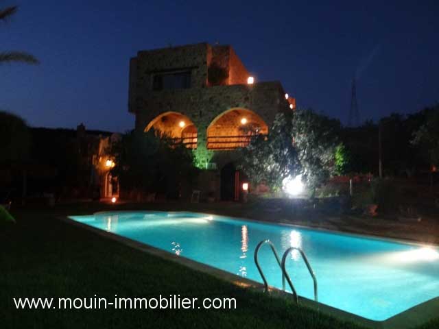 H�bergement de vacances&nbsp;Maison/Villa&nbsp;HAMMAMET&nbsp;TUNISIE&nbsp;&nbsp;