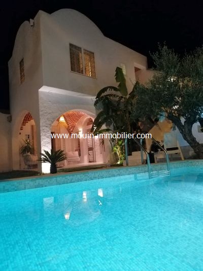 H�bergement de vacances&nbsp;Maison/Villa&nbsp;HAMMAMET&nbsp;TUNISIE&nbsp;&nbsp;