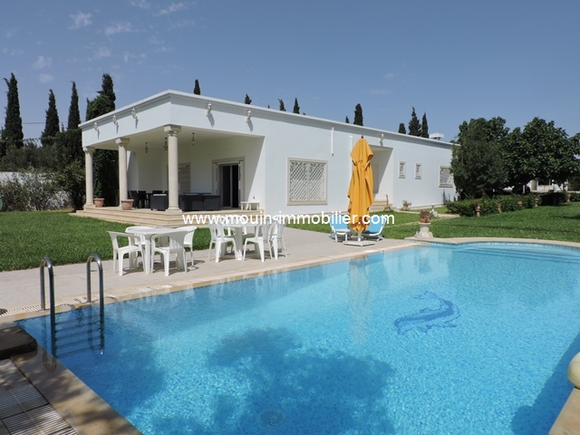 H�bergement de vacances&nbsp;Maison/Villa&nbsp;HAMMAMET&nbsp;TUNISIE&nbsp;&nbsp;