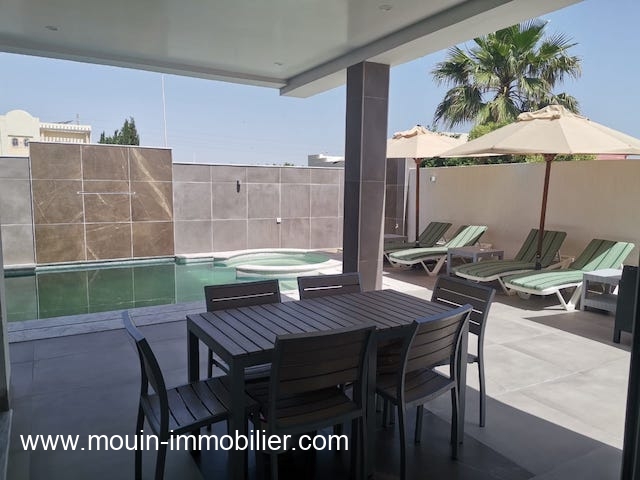 Hbergement de vacances Maison/Villa HAMMAMET TUNISIE  