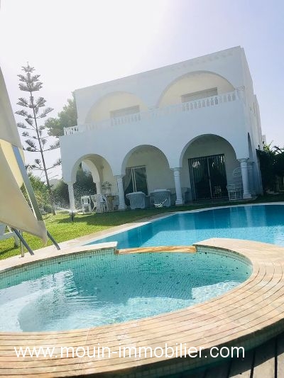 Hbergement de vacances Maison/Villa HAMMAMET TUNISIE  
