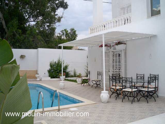 Hbergement de vacances Maison/Villa HAMMAMET TUNISIE  