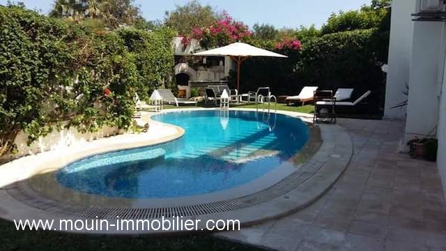 H�bergement de vacances&nbsp;Maison/Villa&nbsp;HAMMAMET&nbsp;TUNISIE&nbsp;&nbsp;