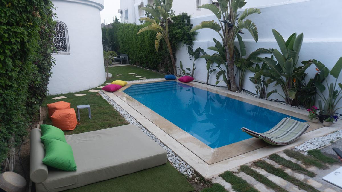 H�bergement de vacances&nbsp;Maison/Villa&nbsp;HAMMAMET&nbsp;TUNISIE&nbsp;&nbsp;