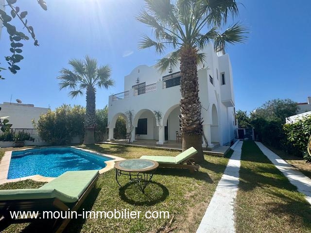 H�bergement de vacances&nbsp;Maison/Villa&nbsp;HAMMAMET&nbsp;TUNISIE&nbsp;&nbsp;