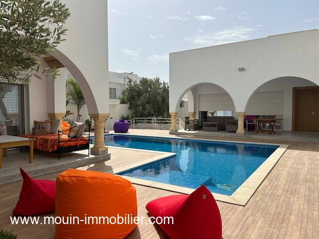 H�bergement de vacances&nbsp;Maison/Villa&nbsp;HAMMAMET&nbsp;TUNISIE&nbsp;&nbsp;