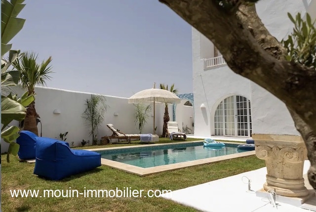 H�bergement de vacances&nbsp;Maison/Villa&nbsp;HAMMAMET&nbsp;TUNISIE&nbsp;&nbsp;