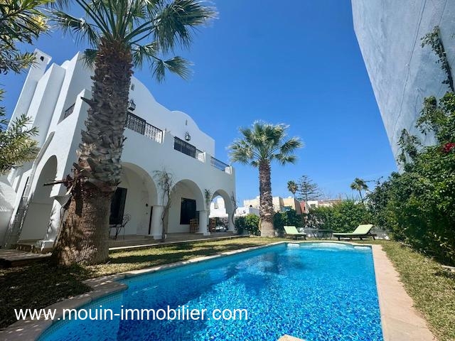 H�bergement de vacances&nbsp;Maison/Villa&nbsp;HAMMAMET&nbsp;TUNISIE&nbsp;&nbsp;