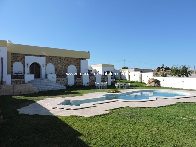 H�bergement de vacances&nbsp;Maison/Villa&nbsp;HAMMAMET EL MONCHAR&nbsp;TUNISIE&nbsp;&nbsp;