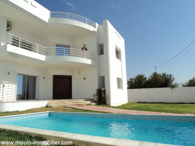H�bergement de vacances&nbsp;Maison/Villa&nbsp;HAMMAMET NORD&nbsp;TUNISIE&nbsp;&nbsp;