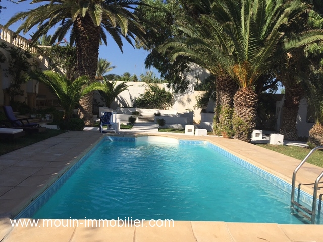 H�bergement de vacances&nbsp;Maison/Villa&nbsp;HAMMAMET NORD&nbsp;TUNISIE&nbsp;&nbsp;