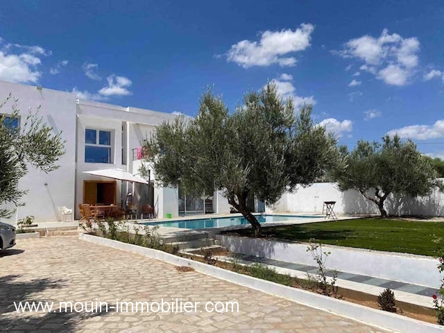 H�bergement de vacances&nbsp;Maison/Villa&nbsp;HAMMAMET NORD&nbsp;TUNISIE&nbsp;&nbsp;