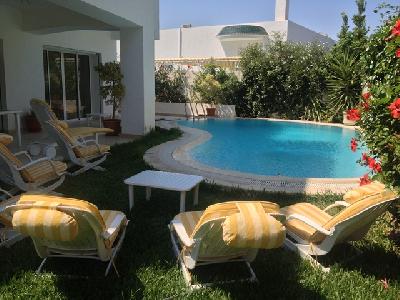 H�bergement de vacances&nbsp;Maison/Villa&nbsp;JINEN HAMMAMET&nbsp;TUNISIE&nbsp;&nbsp;