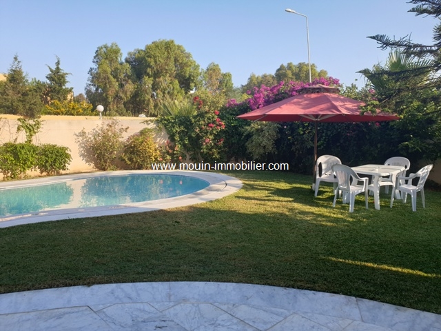 H�bergement de vacances&nbsp;Maison/Villa&nbsp;YASMINE HAMMAMET&nbsp;TUNISIE&nbsp;&nbsp;