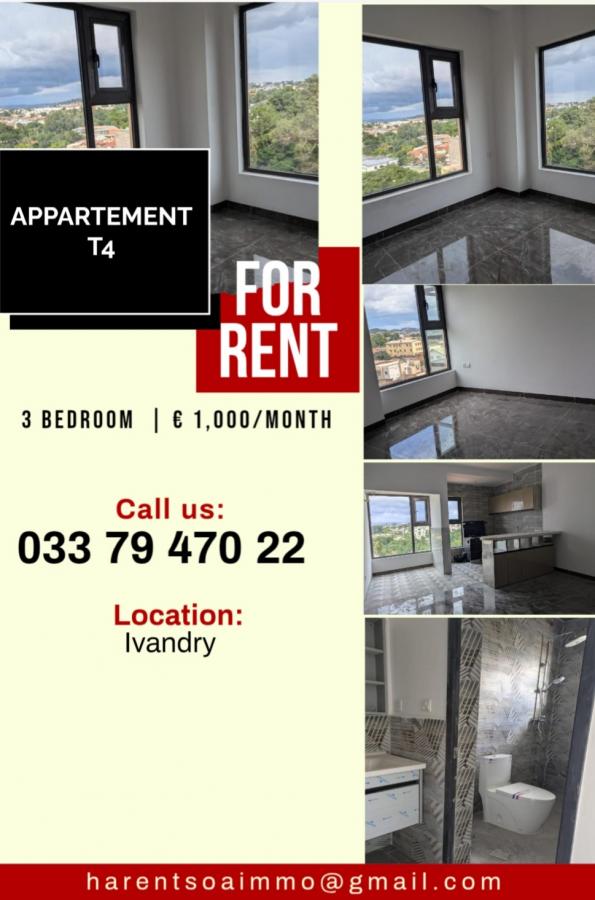 Location annuelle&nbsp;Appartement&nbsp;ANTANANARIVO&nbsp;MADAGASCAR&nbsp;&nbsp;