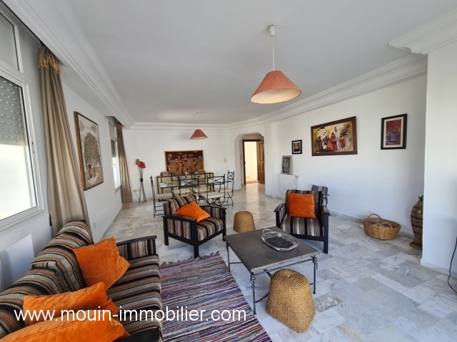 Location annuelle Appartement HAMMAMET TUNISIE  