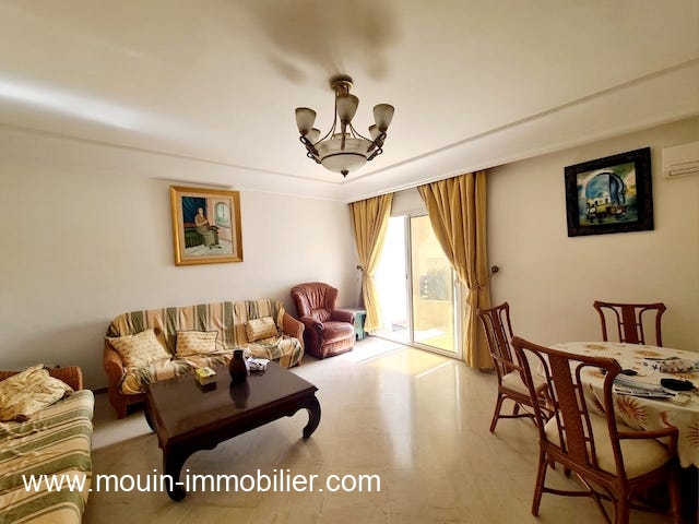 Location annuelle Appartement HAMMAMET LA MARINA YASMINE TUNISIE  