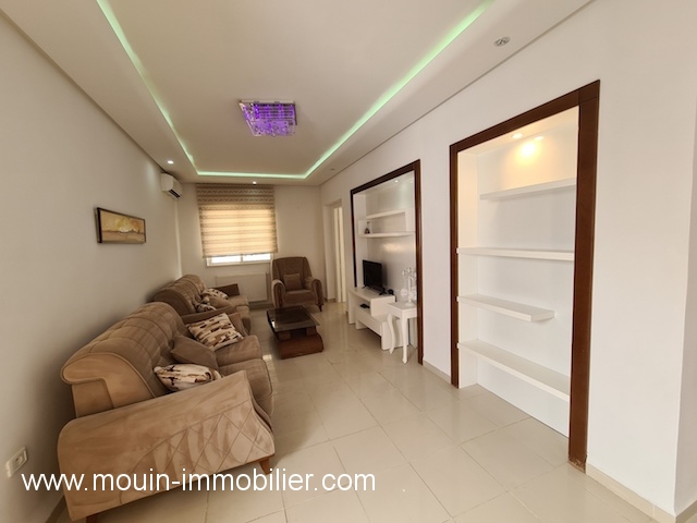 Location annuelle&nbsp;Appartement&nbsp;HAMMAMET NORD&nbsp;TUNISIE&nbsp;&nbsp;