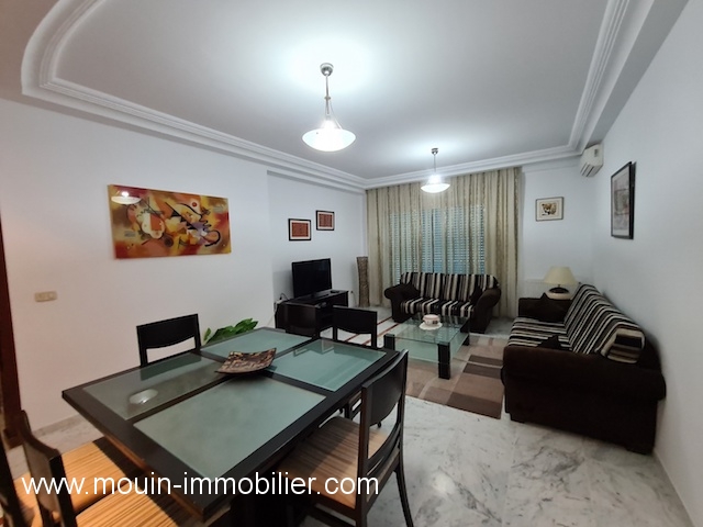 Location annuelle Appartement LAC 2 TUNISIE  