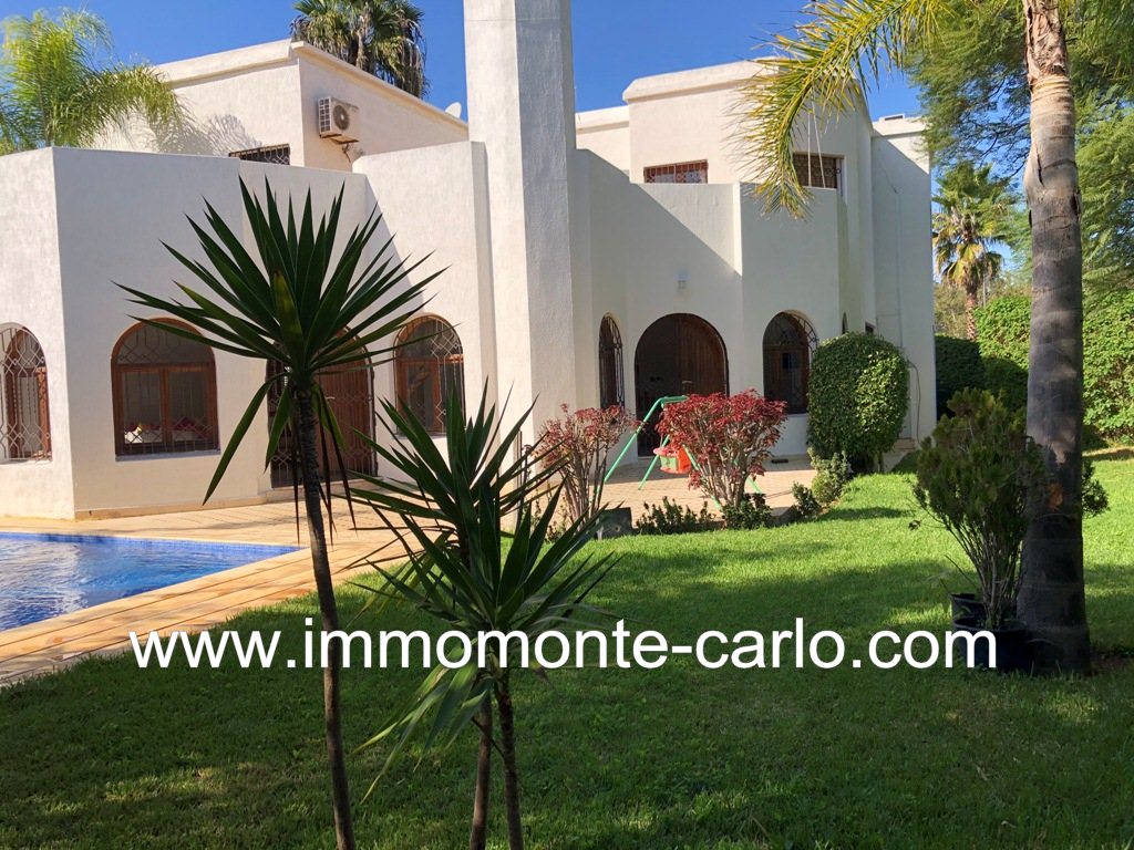 Location annuelle Maison/Villa RABAT  MAROC  