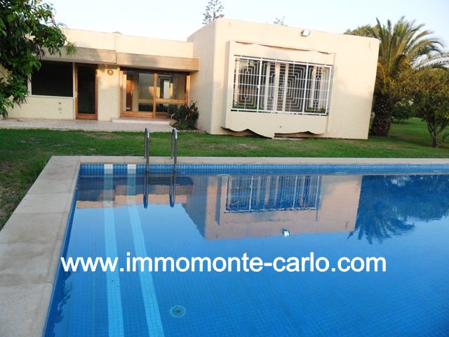 Location annuelle Maison/Villa RABAT MAROC  