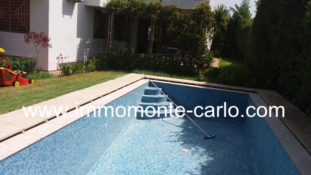 Location annuelle Maison/Villa RABAT MAROC  