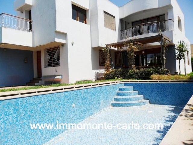 Location annuelle Maison/Villa RABAT MAROC  