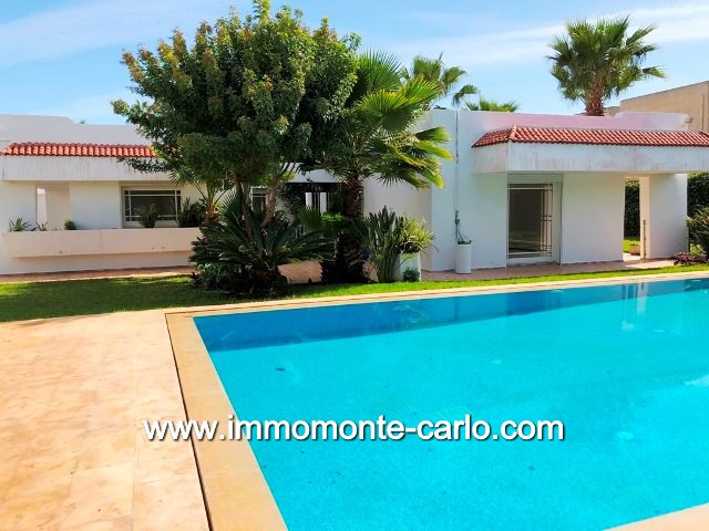 Location annuelle Maison/Villa RABAT MAROC  