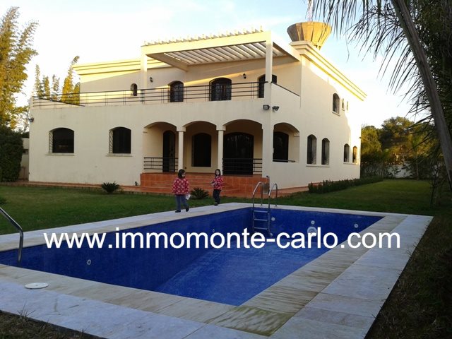 Location annuelle Maison/Villa RABAT MAROC  