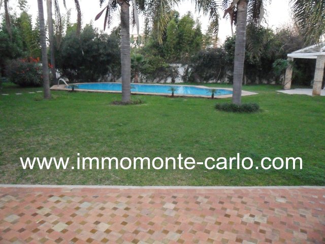 Location annuelle Maison/Villa RABAT MAROC  