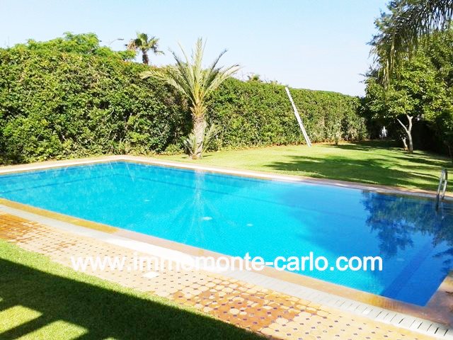 Location annuelle Maison/Villa RABAT MAROC  