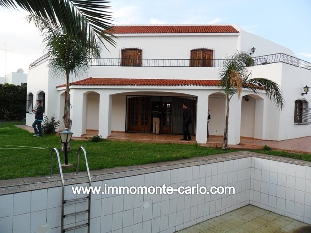 Location annuelle&nbsp;Maison/Villa&nbsp;RABAT&nbsp;MAROC&nbsp;&nbsp;
