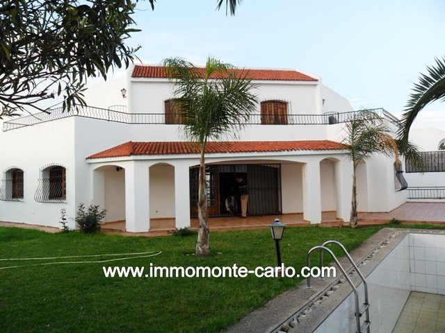 Location annuelle&nbsp;Maison/Villa&nbsp;RABAT&nbsp;MAROC&nbsp;&nbsp;