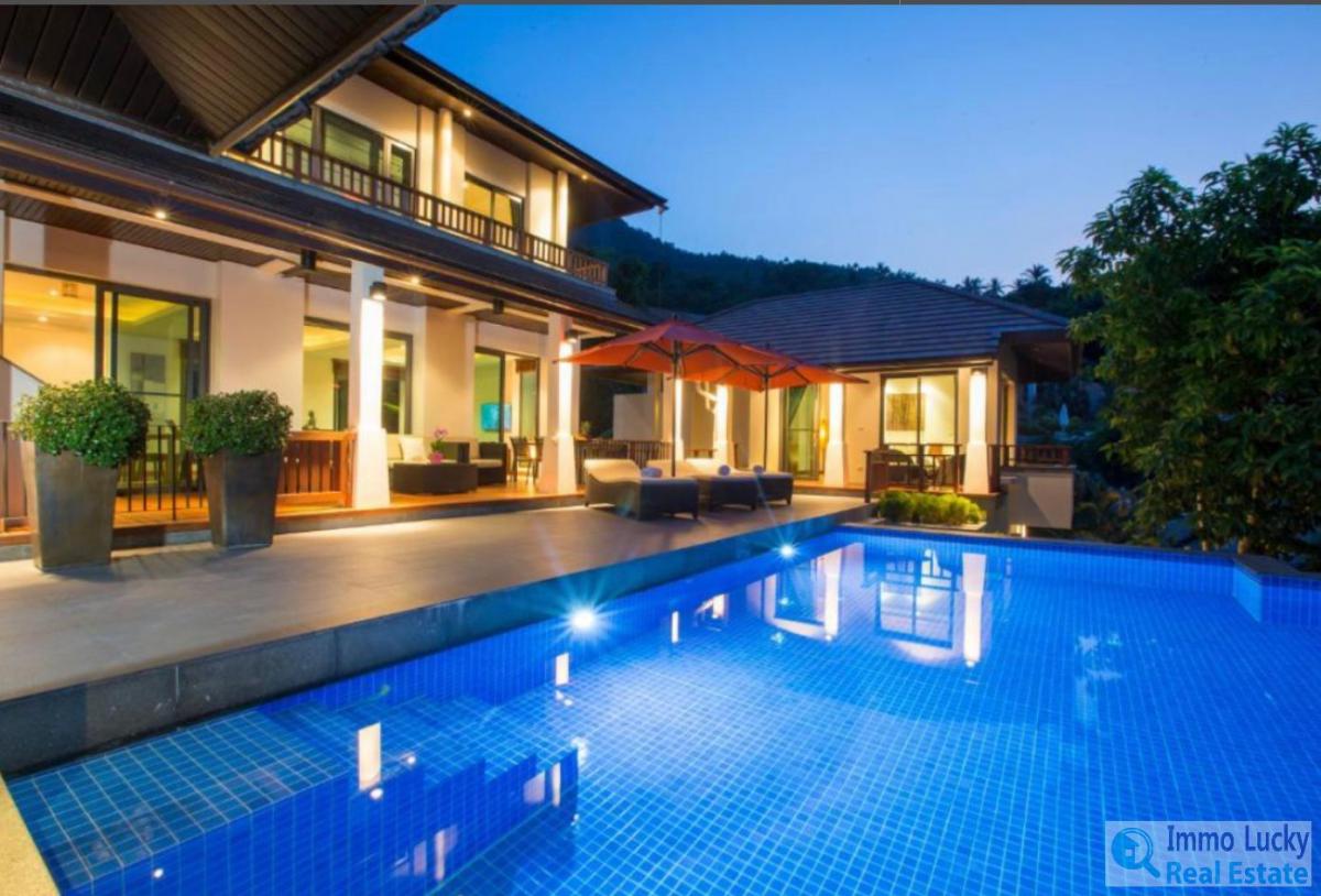 Location annuelle Maison/Villa MAENAM - KOH SAMUI THAILANDE  