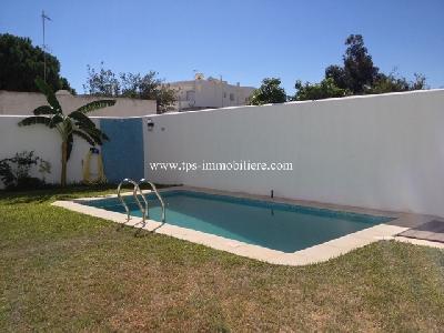 Location annuelle&nbsp;Maison/Villa&nbsp;CORNICHE HAMMAMET&nbsp;TUNISIE&nbsp;&nbsp;