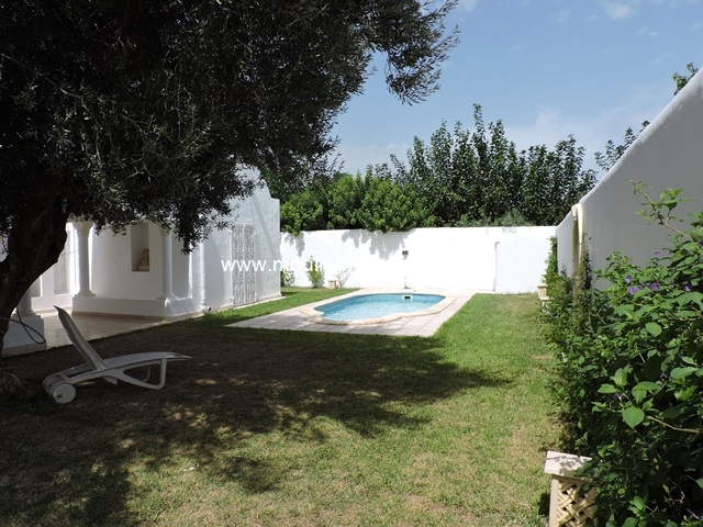 Location annuelle Maison/Villa HAMMAMET  TUNISIE  