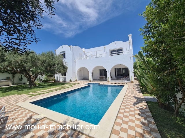 Location annuelle Maison/Villa HAMMAMET  TUNISIE  