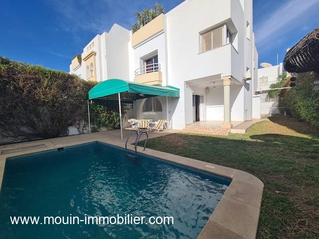 Location annuelle Maison/Villa HAMMAMET  TUNISIE  