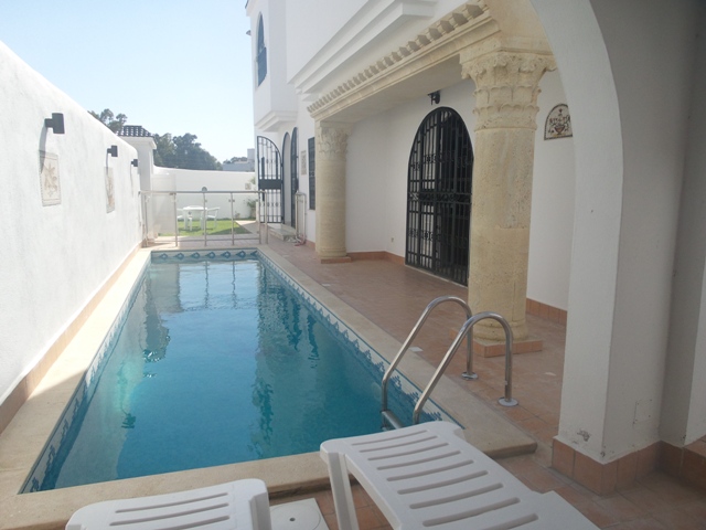 Location annuelle Maison/Villa HAMMAMET TUNISIE  