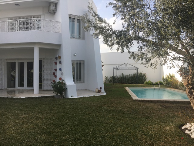 Location annuelle Maison/Villa HAMMAMET TUNISIE  