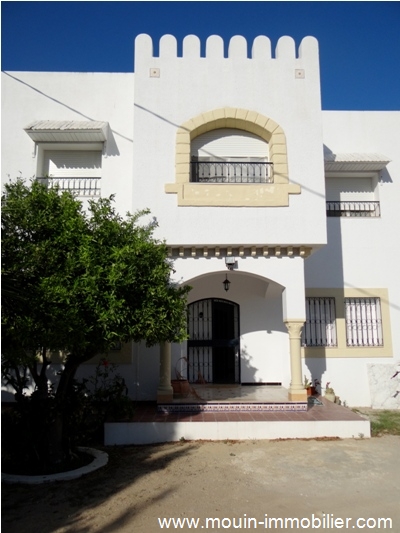 Location annuelle&nbsp;Maison/Villa&nbsp;HAMMAMET&nbsp;TUNISIE&nbsp;&nbsp;