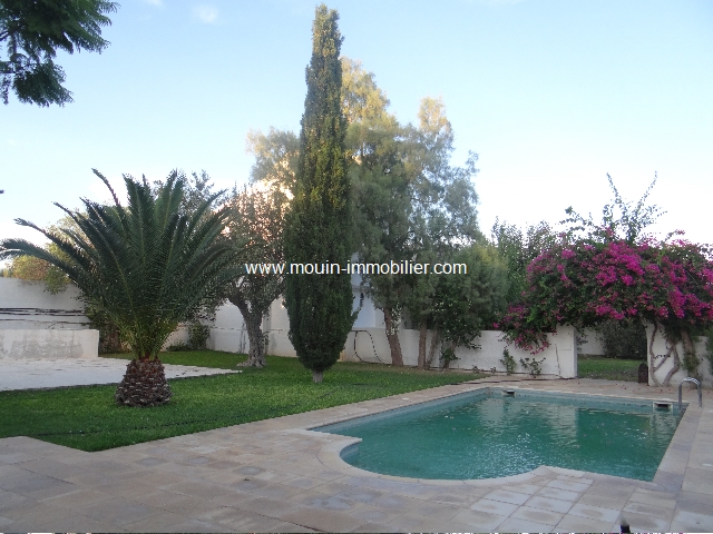 Location annuelle Maison/Villa HAMMAMET TUNISIE  