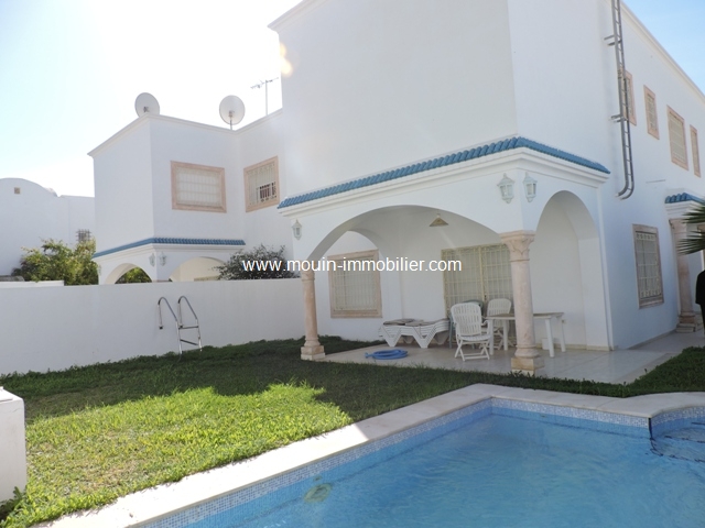 Location annuelle Maison/Villa HAMMAMET TUNISIE  