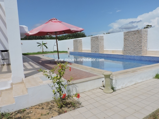 Location annuelle Maison/Villa HAMMAMET TUNISIE  