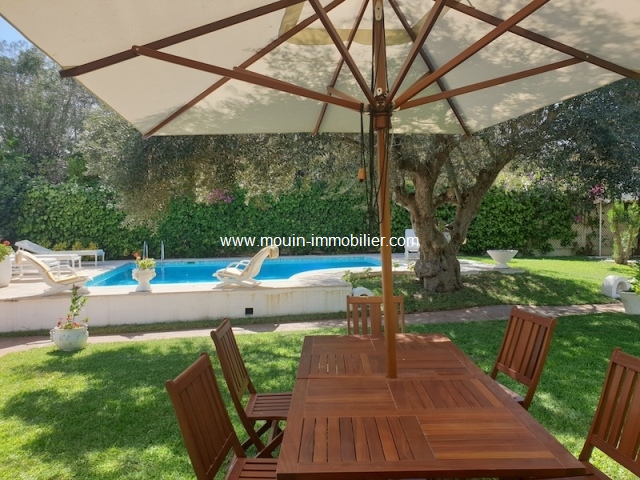 Location annuelle Maison/Villa HAMMAMET TUNISIE  