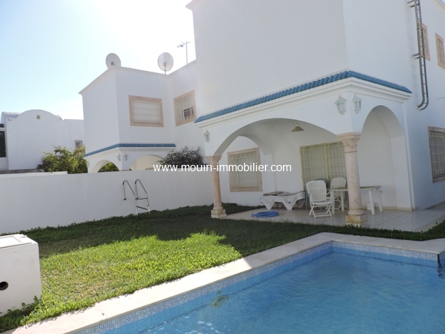 Location annuelle Maison/Villa HAMMAMET TUNISIE  